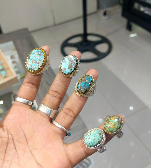 Bague turquoise ( fayrouz)